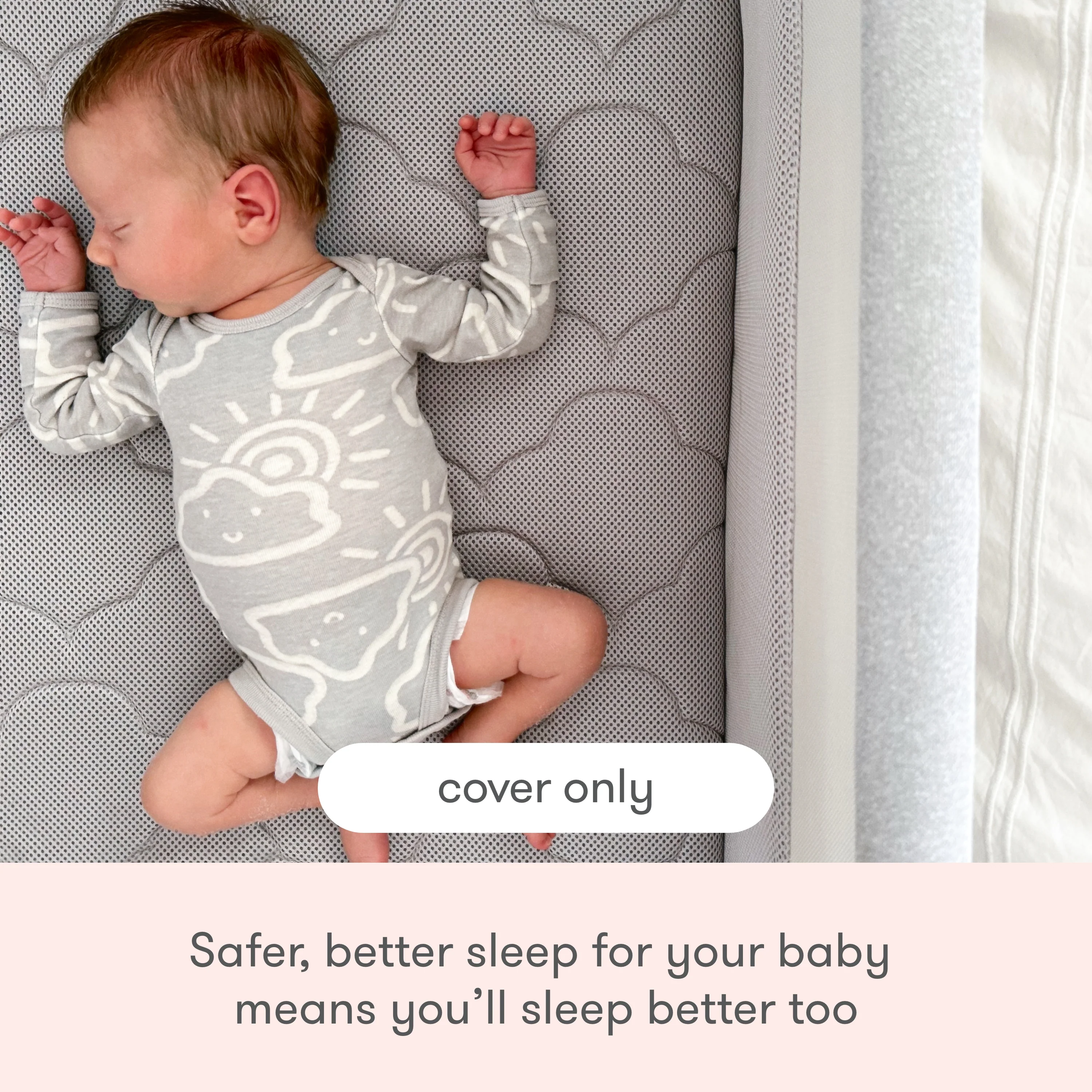 Extra Bassinet Mattress Cover - Image 4