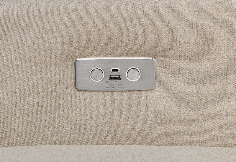 Kiwi Electronic Recliner and Swivel Glider with USB port - Image 42