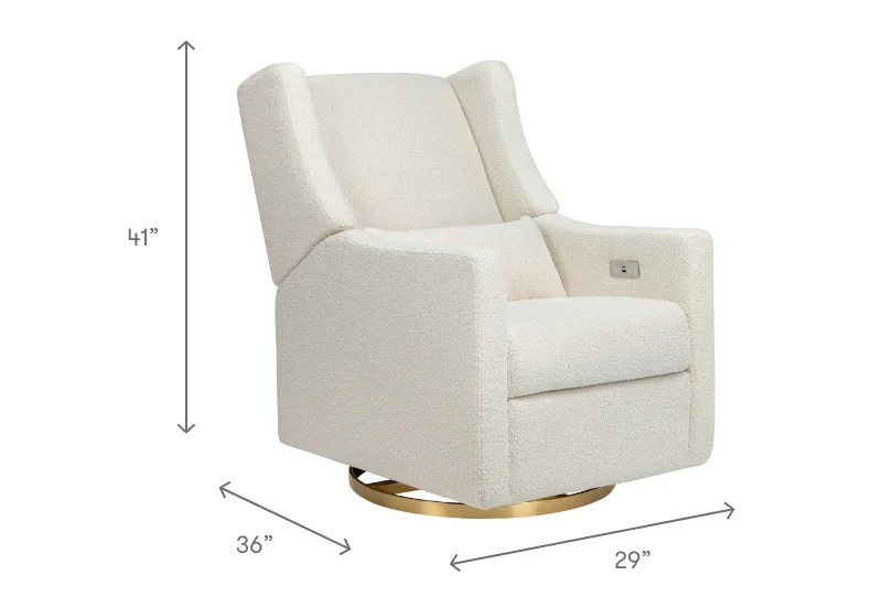 Kiwi Electronic Recliner and Swivel Glider with USB port - Image 52