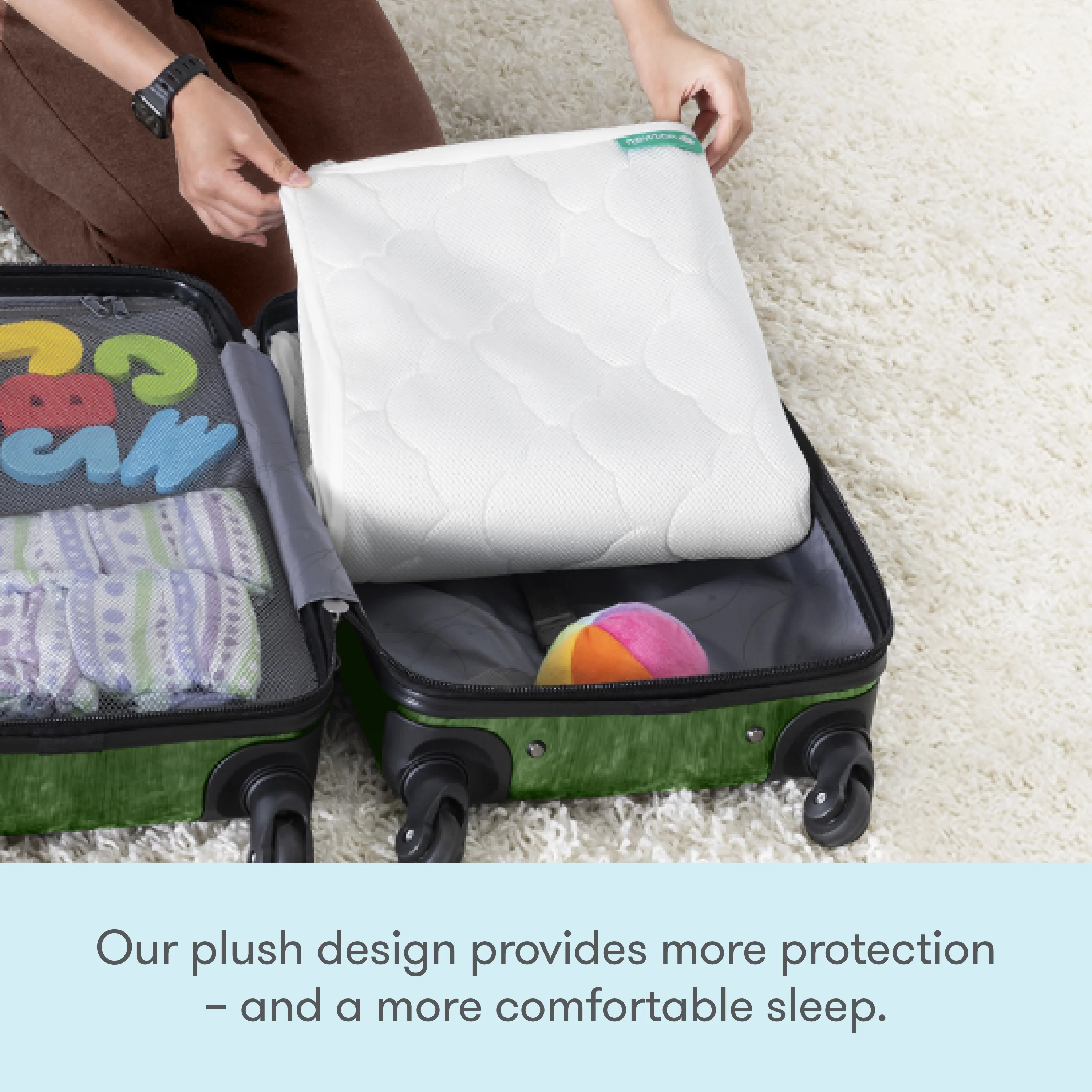 Waterproof Crib Mattress Pad - Image 4