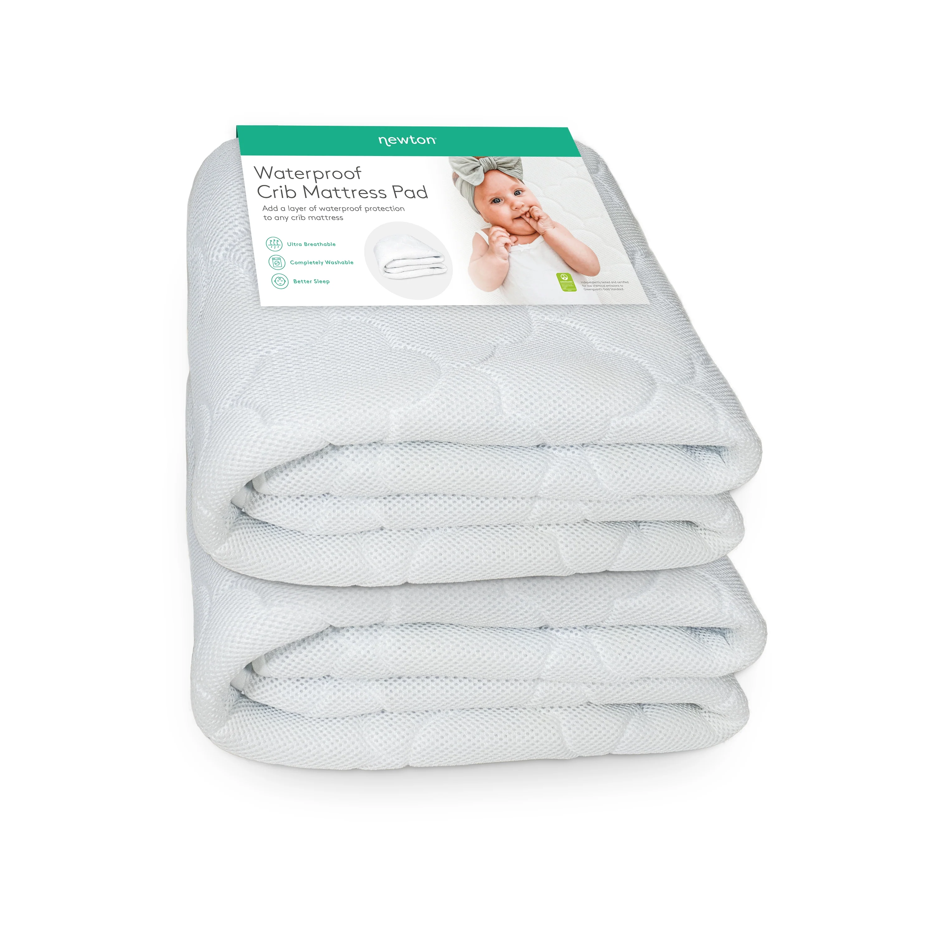 Waterproof Crib Mattress Pad - Image 9