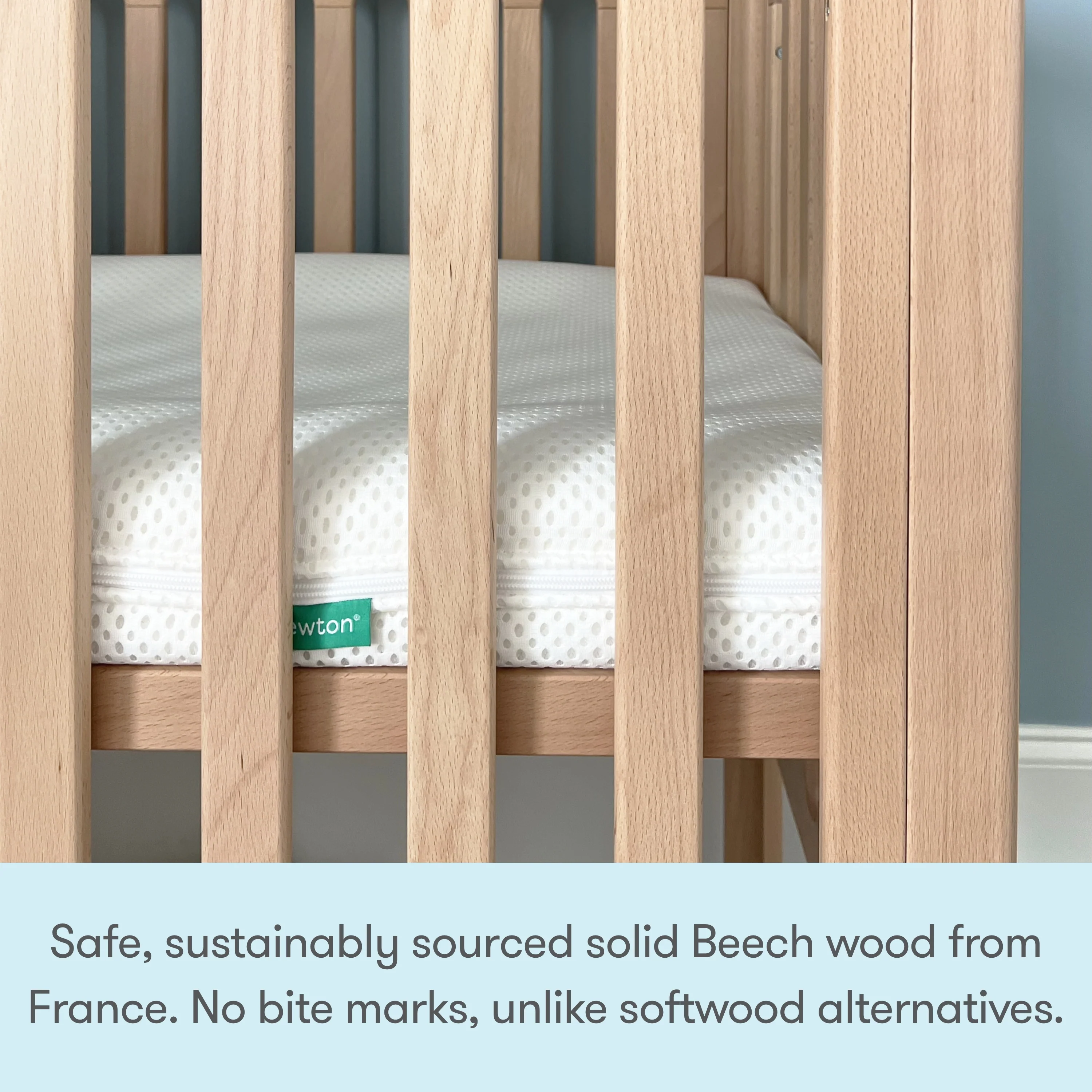 Newton Galileo Mini Crib with Newton Mattress - Image 3