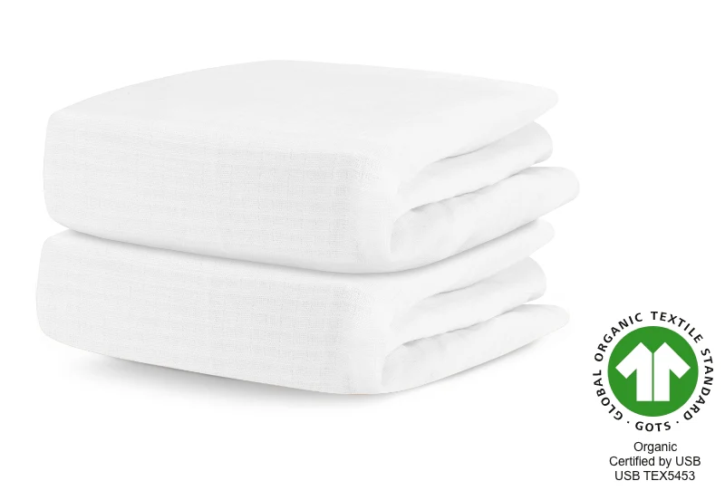 Breathable, Organic Cotton Sheets (2-pack) - Image 37