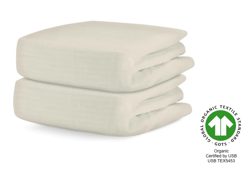Breathable, Organic Cotton Sheets (2-pack) - Image 39