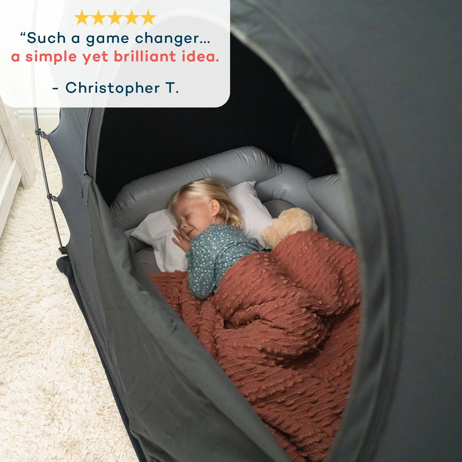 SlumberPod Blackout Sleep Tent - Image 15