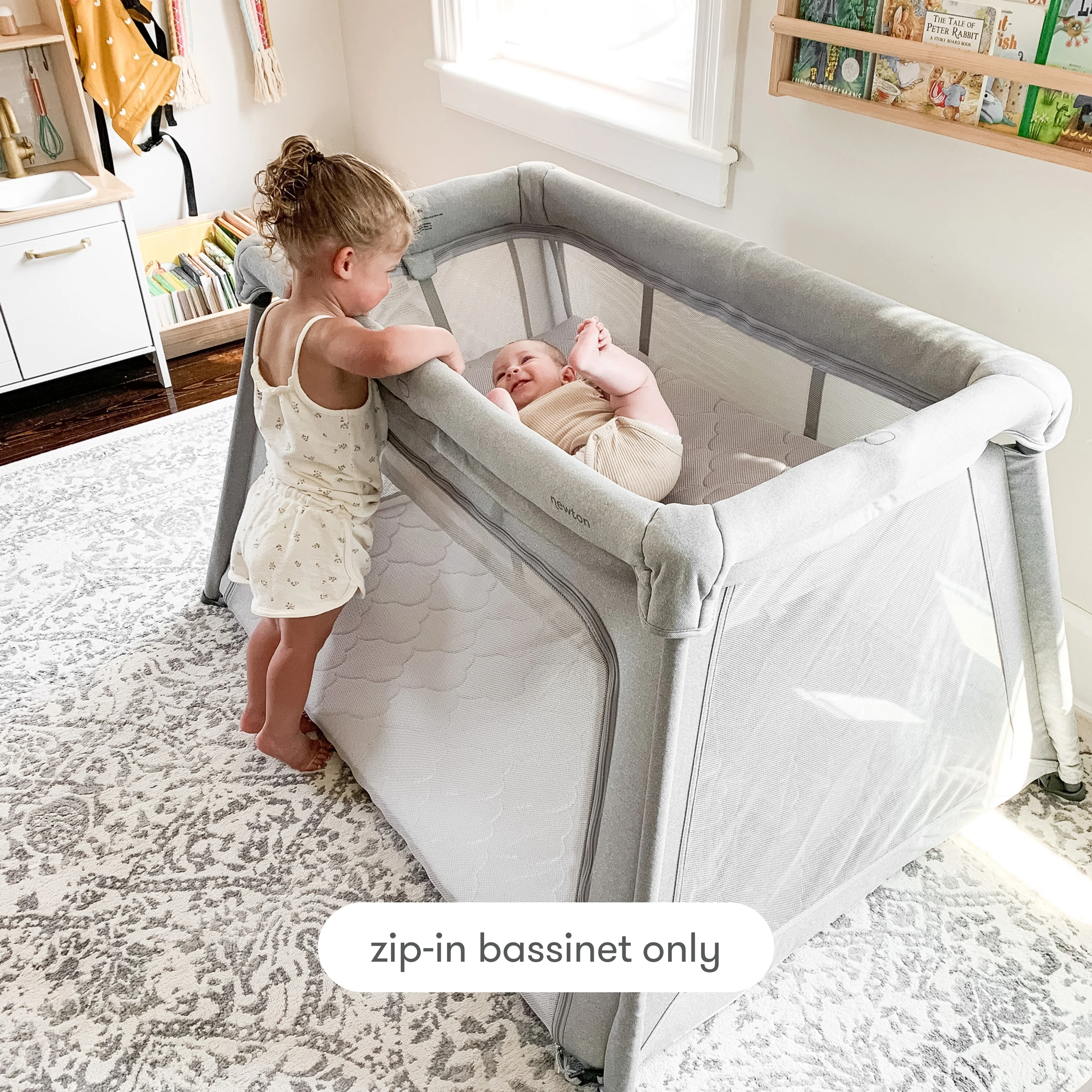 Deluxe Travel Crib & Play Yard - Image 11