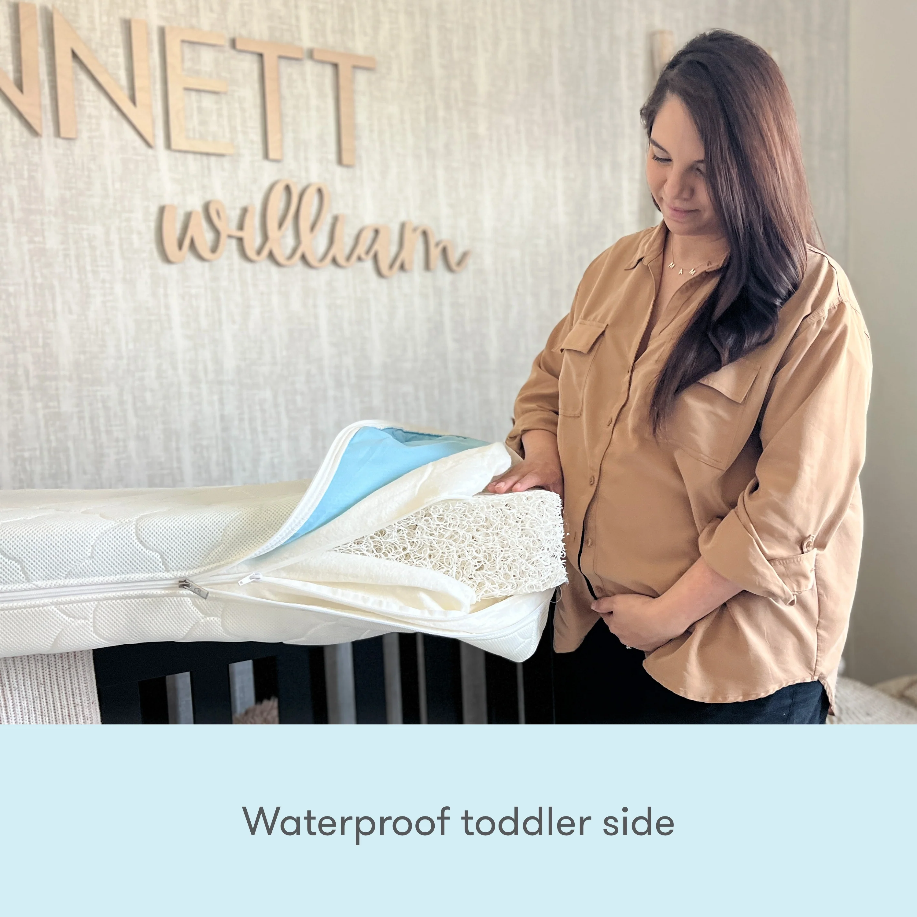 Waterproof Crib Mattress - Image 5